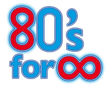 Logotype 80's forever