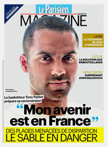 Couverture le Parisien Magazine